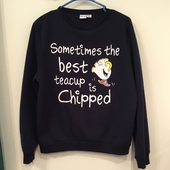 Disney Tops - Disney Beauty and The Beast Sweatshirt